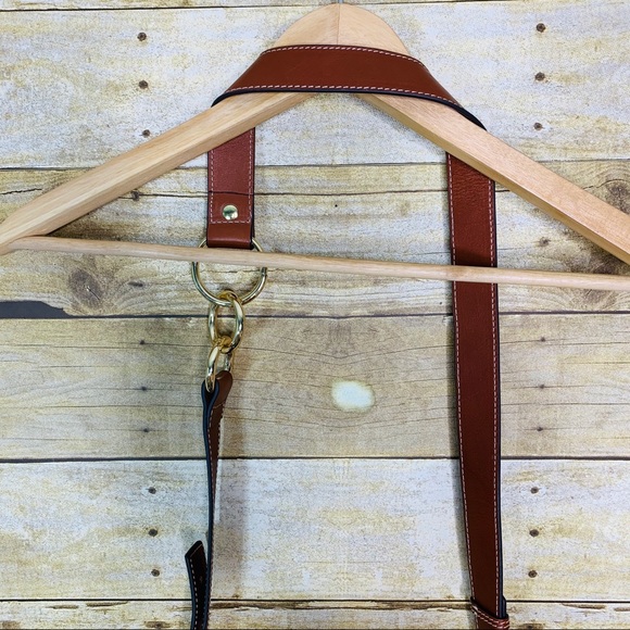 Sam Edelman Delilah Crossbody Leather Cinnamon - Picture 5 of 8